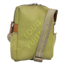 LOUIS VUITTON Damier Geant LV Cup Weatherly Bag Yellow M80636 LV Auth BD482-1