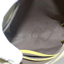 LOUIS VUITTON Damier Geant LV Cup Weatherly Bag Yellow M80636 LV Auth BD482-15