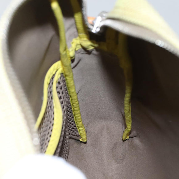 LOUIS VUITTON Damier Geant LV Cup Weatherly Bag Yellow M80636 LV Auth BD482