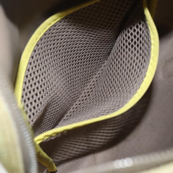 LOUIS VUITTON Damier Geant LV Cup Weatherly Bag Yellow M80636 LV Auth BD482