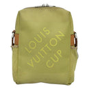 LOUIS VUITTON Damier Geant LV Cup Weatherly Bag Yellow M80636 LV Auth BD482-2