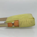 LOUIS VUITTON Damier Geant LV Cup Weatherly Bag Yellow M80636 LV Auth BD482-5