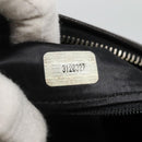 CHANEL Matelasse Tassel Shoulder Bag Lamb Skin Black Gold CC Auth BD484A-21