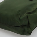 PRADA Hand Bag Nylon Khaki Auth BD490-9
