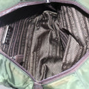 PRADA Hand Bag Nylon Khaki Auth BD490-10