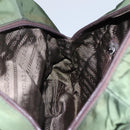 PRADA Hand Bag Nylon Khaki Auth BD490-21