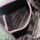 PRADA Hand Bag Nylon Khaki Auth BD490-22