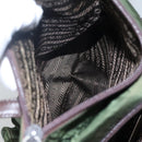 PRADA Hand Bag Nylon Khaki Auth BD490-11