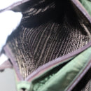 PRADA Hand Bag Nylon Khaki Auth BD490-23