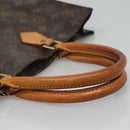 LOUIS VUITTON Monogram Sac Plat Hand Bag M51140 LV Auth BD570-7