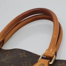 LOUIS VUITTON Monogram Sac Plat Hand Bag M51140 LV Auth BD570-8
