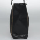 FENDI Pecan Canvas Tote Bag Brown Black Auth BD578-4