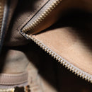 LOEWE Anagram Americana 28 Hand Bag Leather Brown Auth BD605-12