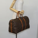 LOUIS VUITTON Monogram Keepall Bandouliere 45 Boston Bag M41418 LV Auth BD616-21