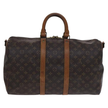LOUIS VUITTON Monogram Keepall Bandouliere 45 Boston Bag M41418 LV Auth BD616 - 0