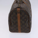 LOUIS VUITTON Monogram Keepall Bandouliere 45 Boston Bag M41418 LV Auth BD616-3