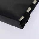 LOEWE Hand Bag Leather Black Auth BD620-9