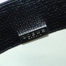LOEWE Hand Bag Leather Black Auth BD620-21