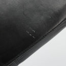 LOEWE Anagram Tote Bag Leather Black Gold Auth BD622-17