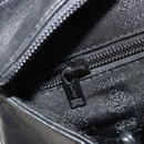 LOEWE Anagram Tote Bag Leather Black Gold Auth BD622-21