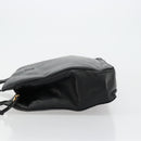 LOEWE Anagram Tote Bag Leather Black Gold Auth BD622-4
