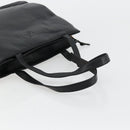 LOEWE Anagram Tote Bag Leather Black Gold Auth BD622-7