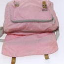 PRADA Shoulder Bag Nylon Pink Auth BD628-17