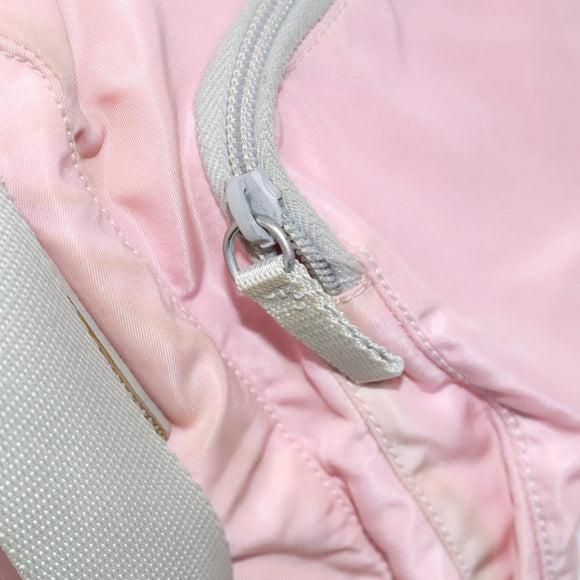 PRADA Shoulder Bag Nylon Pink Auth BD628