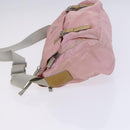 PRADA Shoulder Bag Nylon Pink Auth BD628-5