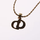 Christian Dior Necklace metal Gold Tone Auth BD647-11