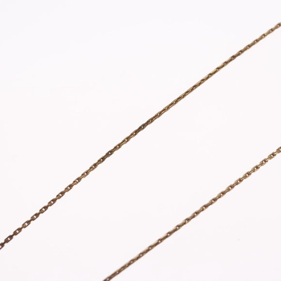 Christian Dior Necklace metal Gold Tone Auth BD647