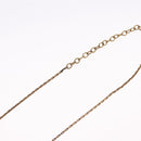 Christian Dior Necklace metal Gold Tone Auth BD647-14