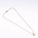 Christian Dior Necklace metal Gold Tone Auth BD647-2