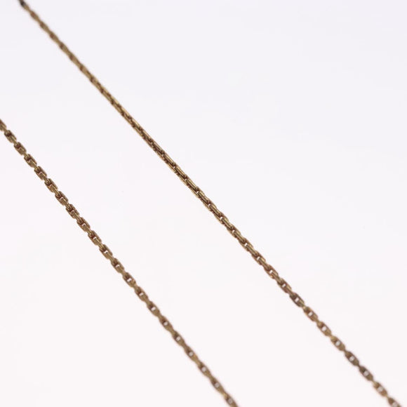 Christian Dior Necklace metal Gold Tone Auth BD647