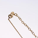 Christian Dior Necklace metal Gold Tone Auth BD647-8