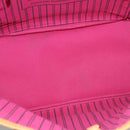 LOUIS VUITTON Monogram V Line Neverfull MM Tote Bag Pink LV Auth BD681A-9