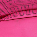 LOUIS VUITTON Monogram V Line Neverfull MM Tote Bag Pink LV Auth BD681A-10
