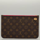 LOUIS VUITTON Monogram V Line Neverfull MM Tote Bag Pink LV Auth BD681A-30