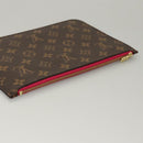 LOUIS VUITTON Monogram V Line Neverfull MM Tote Bag Pink LV Auth BD681A-32