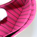 LOUIS VUITTON Monogram V Line Neverfull MM Tote Bag Pink LV Auth BD681A-37