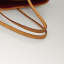 LOUIS VUITTON Monogram V Line Neverfull MM Tote Bag Pink LV Auth BD681A-7