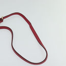 BURBERRY Nova Check Shoulder Bag PVC Leather Beige Pink Auth BD685-8