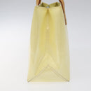 LOUIS VUITTON Monogram Vernis Reade PM Hand Bag Perle M91336 LV Auth BD693-3