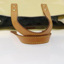 LOUIS VUITTON Monogram Vernis Reade PM Hand Bag Perle M91336 LV Auth BD693-7