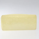 LOUIS VUITTON Monogram Vernis Reade PM Hand Bag Perle M91336 LV Auth BD693-5