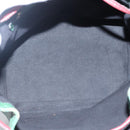 LOUIS VUITTON Epi Petit Noe Shoulder Bag Bicolor Green Red M44147 LV Auth BD723-11