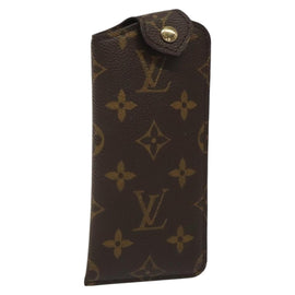LOUIS VUITTON Monogram Etui Lunette PM Glasses Case M66545 LV Auth BD730