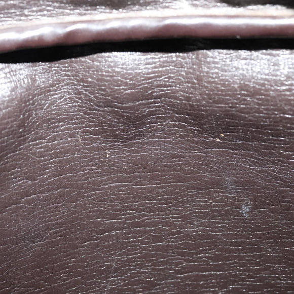 Christian Dior Trotter Canvas Shoulder Bag Brown Auth BD734