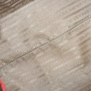 PRADA Tote Bag Canvas Beige Auth BD737-11