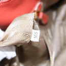 PRADA Tote Bag Canvas Beige Auth BD737-12